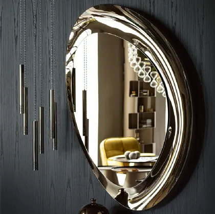 Specchio in cristallo specchiato Ascot di Cattelan Italia