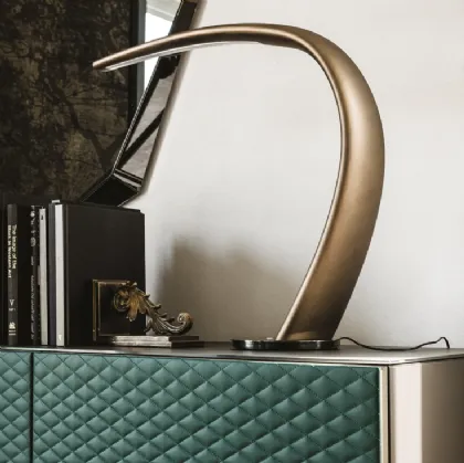 Lampada da tavolo Mamba in poliuretano verniciato di Cattelan Italia