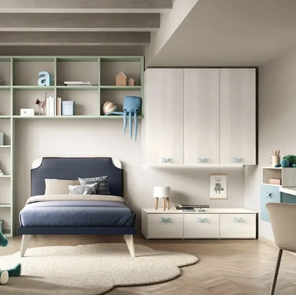 Cameretta a ponte K102 di Moretti Compact Camerette