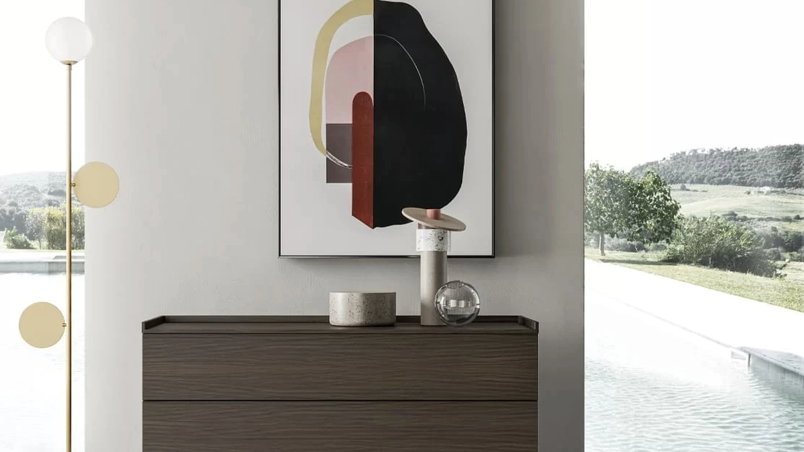 Comò Sistema Ventidue Matwood di SantaLucia