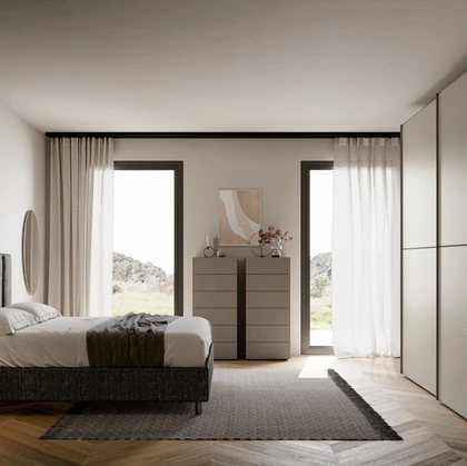 Letto imbottito Kali di SantaLucia