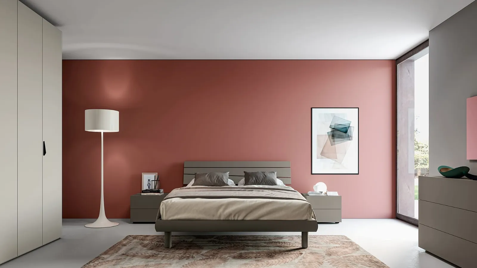 Letto moderno Mistral di SantaLucia