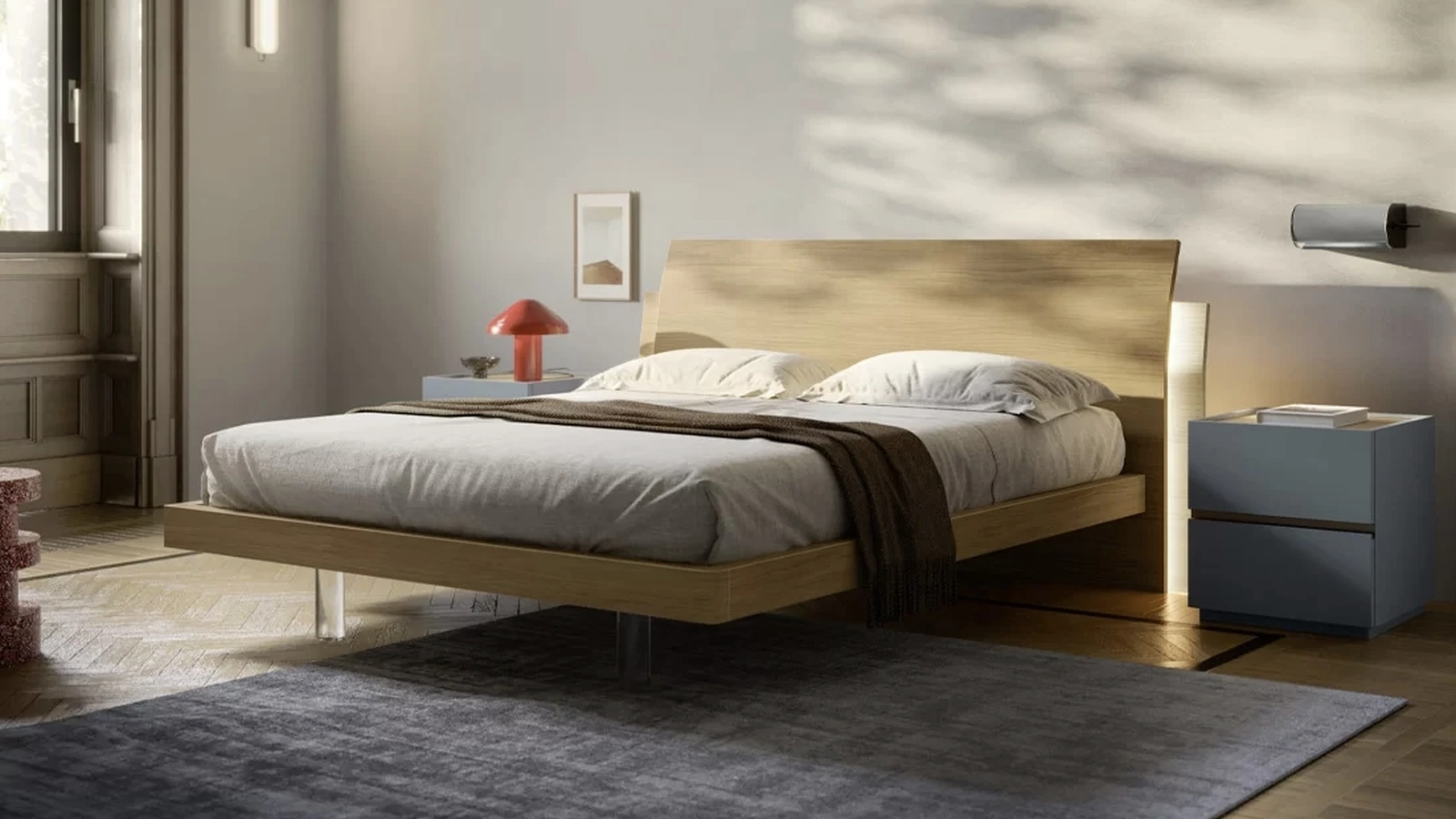 Letto con testiera Ora di SantaLucia