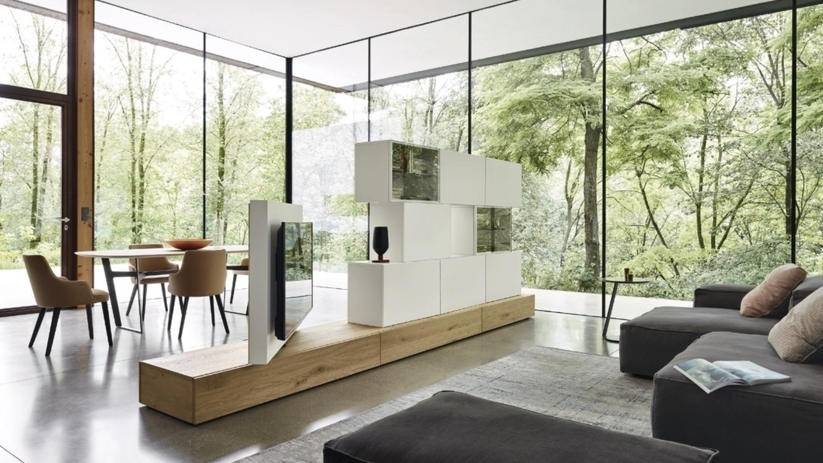 Mobile Porta Tv Tv Units Roto Lampo di Sangiacomo