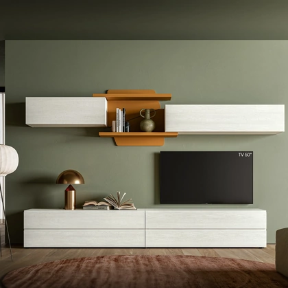 Parete Attrezzata Pratico PTG443 di SantaLucia