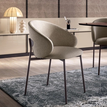 Sedia imbottita Calla di Scavolini
