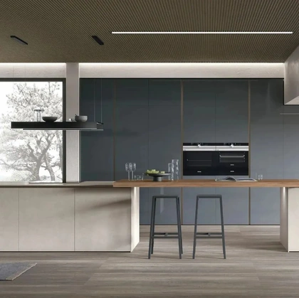 Cucina Moderna con isola Aliant 07 di Stosa